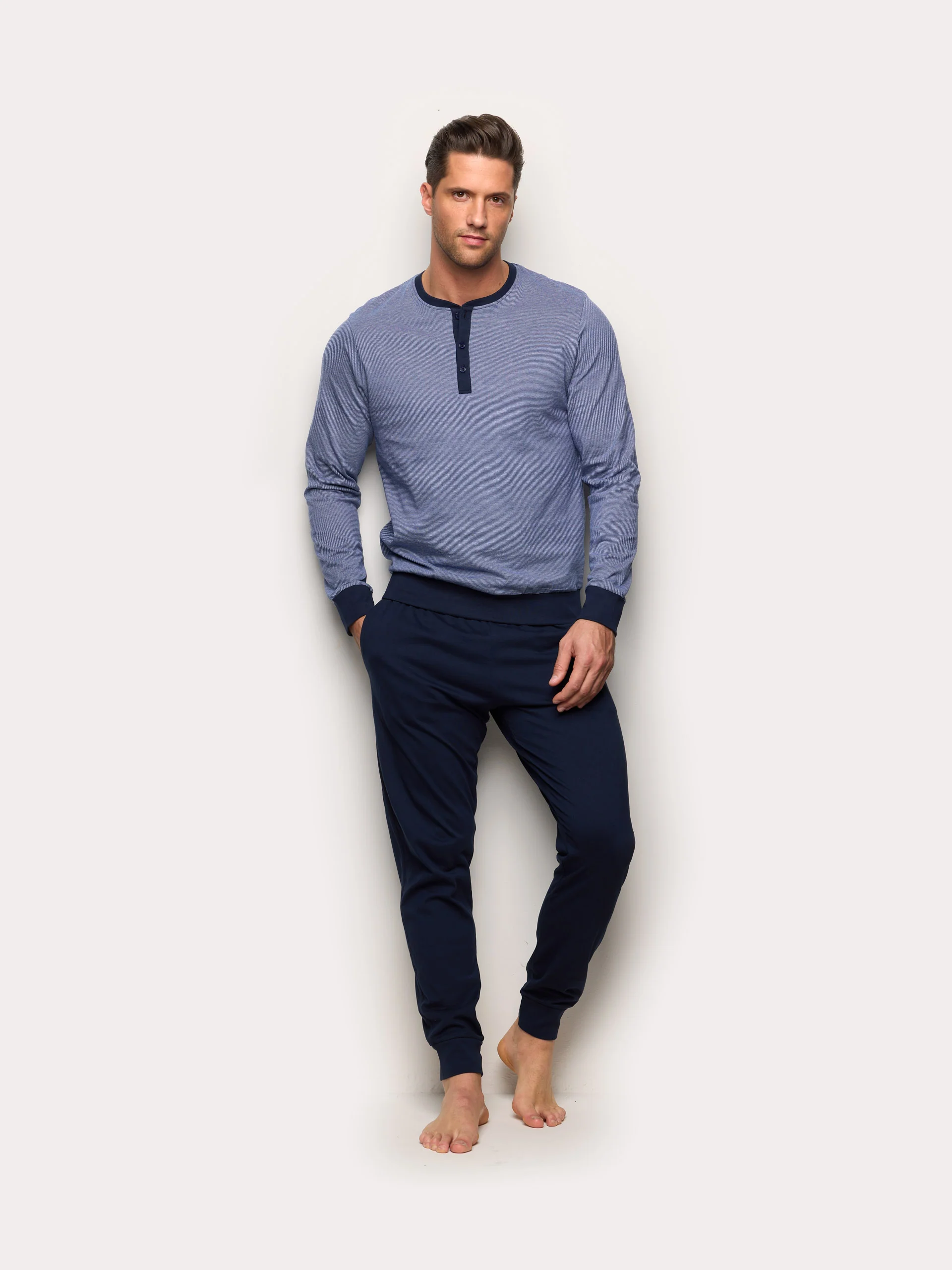 Pigiama lungo in jersey di cotone - Daily Pajamas