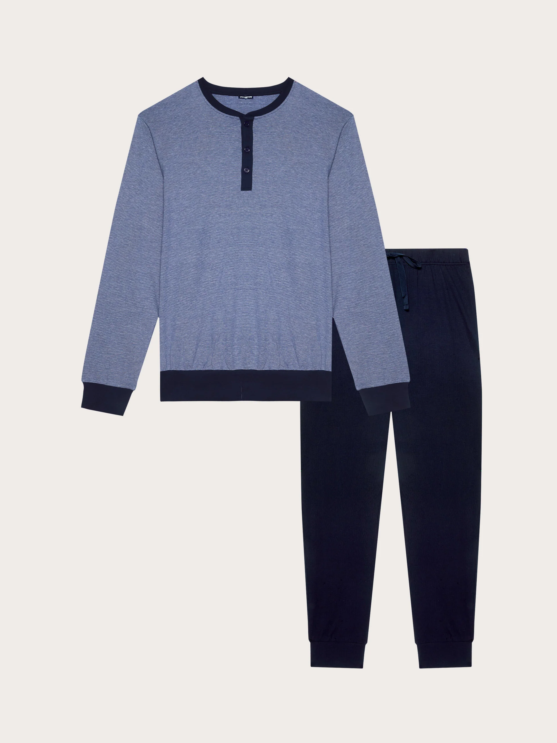 Pigiama lungo in jersey di cotone - Daily Pajamas - Image 6