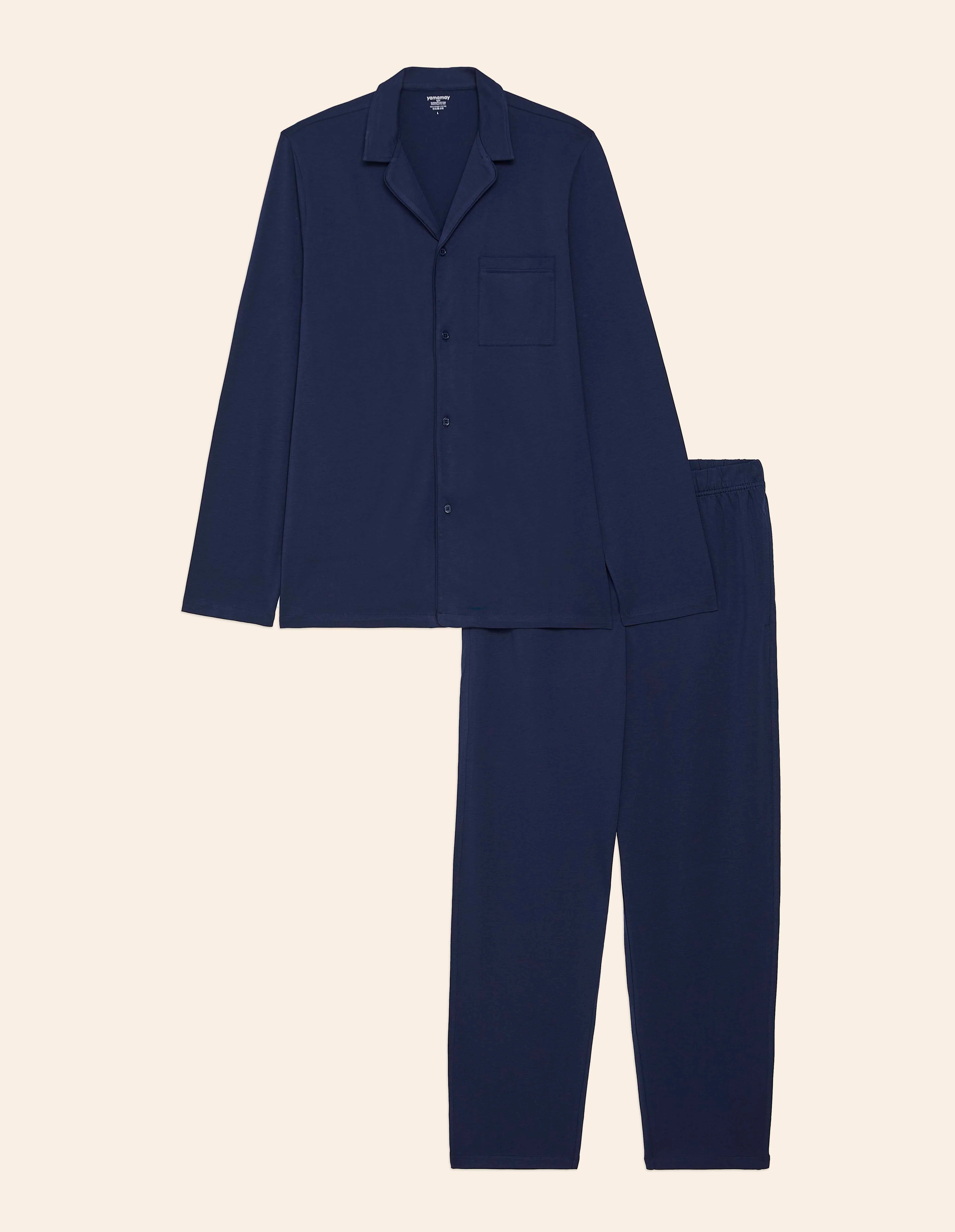 Pigiama lungo taglio camicia in cotone Daily Pajamas - Image 6