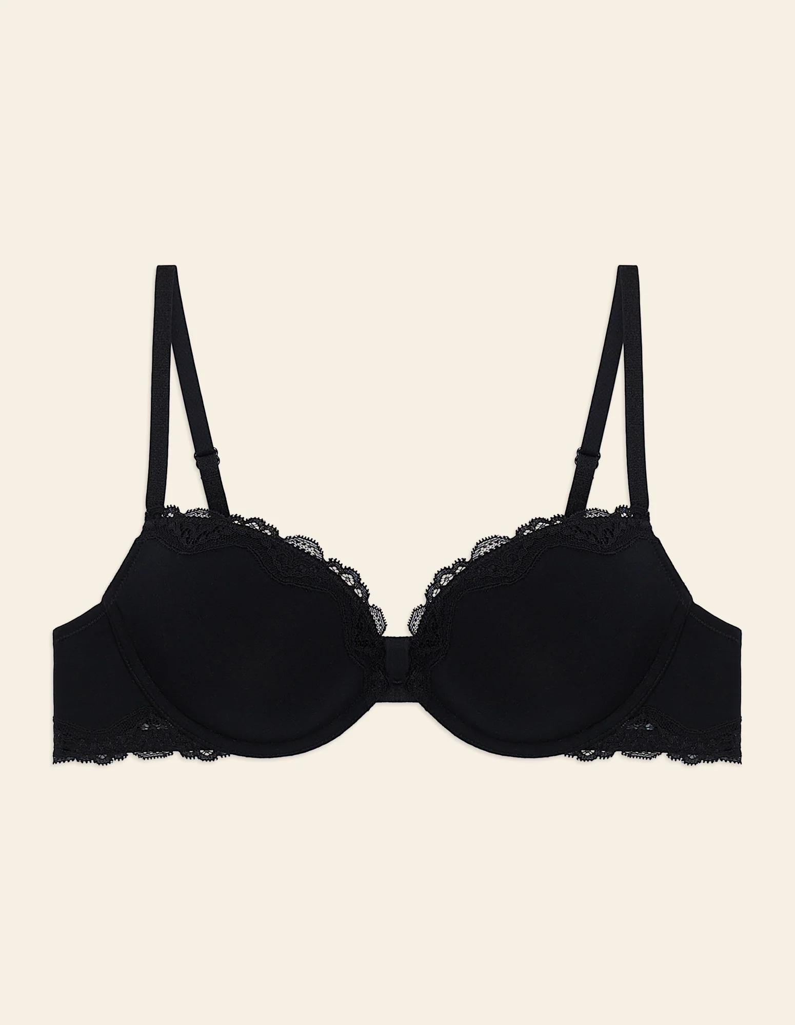 Push up imbottito con ferretto in TENCEL™ Modal con seta - Image 4