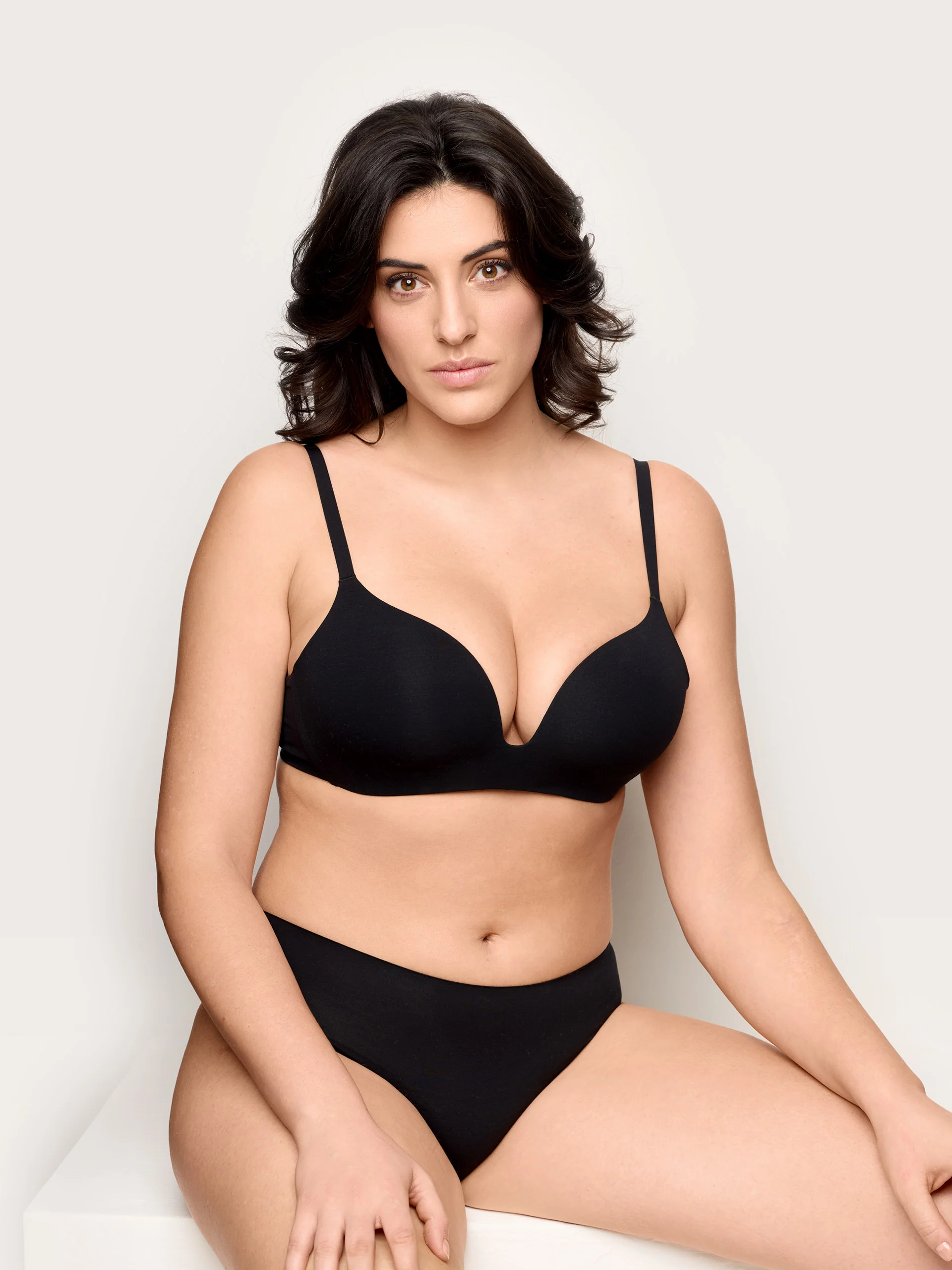 Push up imbottito senza ferretto in cotone - Cotton Second Skin