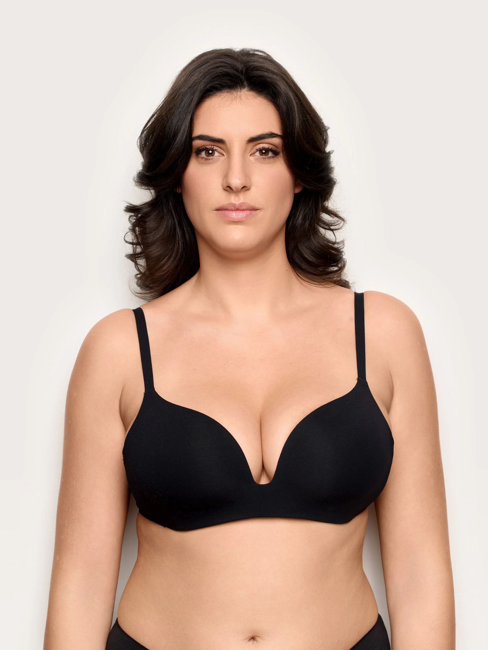 Push up imbottito senza ferretto in cotone - Cotton Second Skin - Image 2