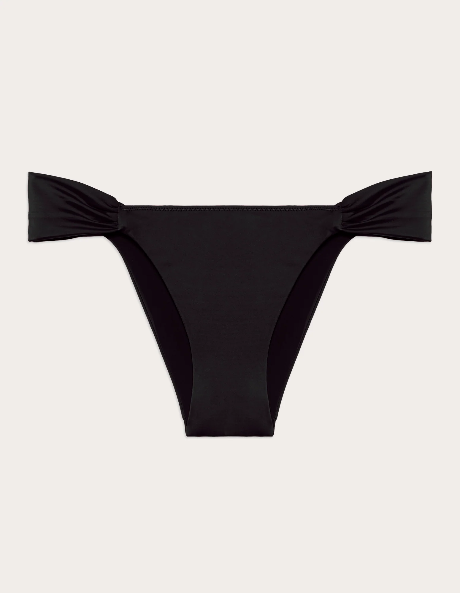 Slip del costume nero classico in microfibra Essentials - Image 5