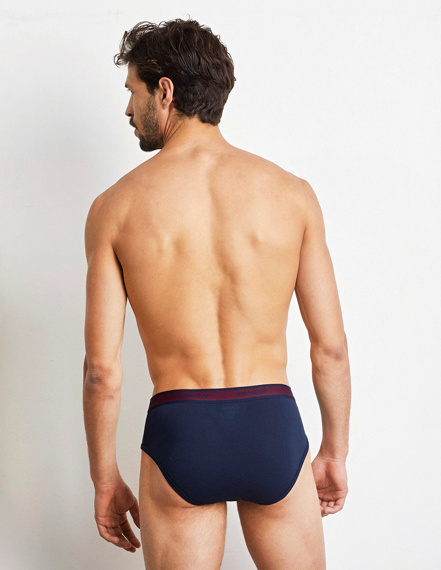 Slip in cotone elasticizzato New Fashion Color con elastico logato - Image 3