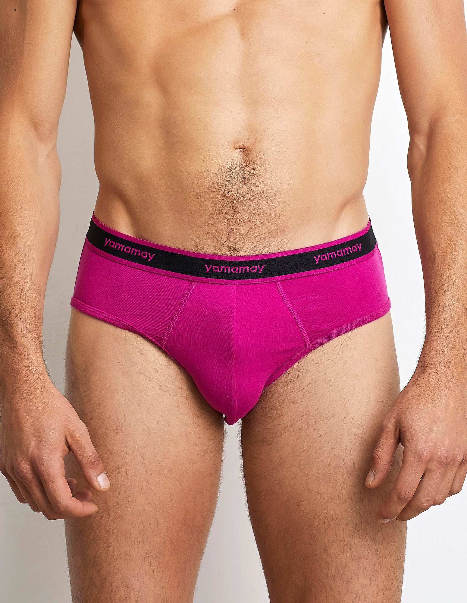 Slip tinta unita in jersey elasticizzato con elastico a contrasto New Fashion Color - Image 14