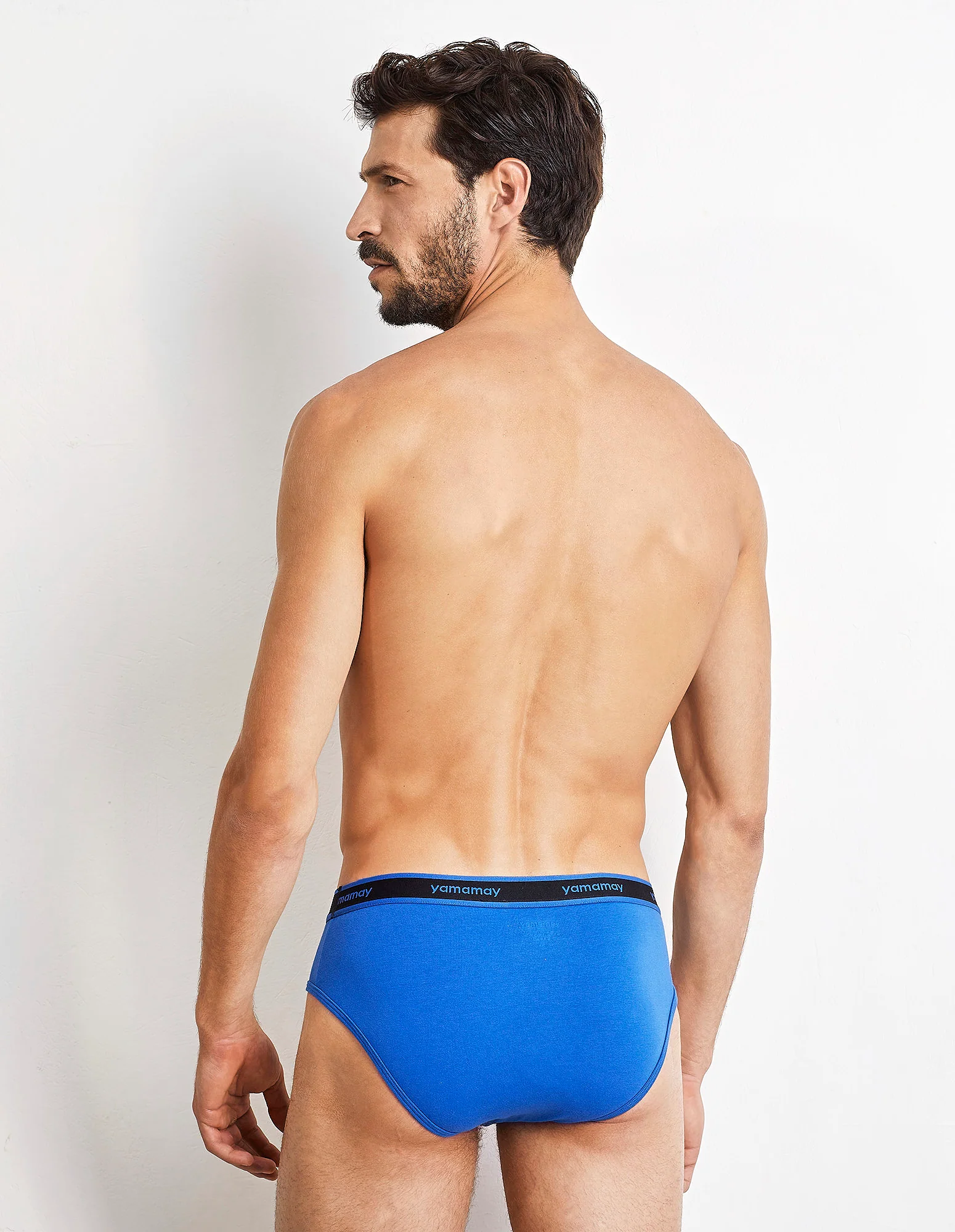 Slip tinta unita in jersey elasticizzato con elastico a contrasto New Fashion Color - Image 18