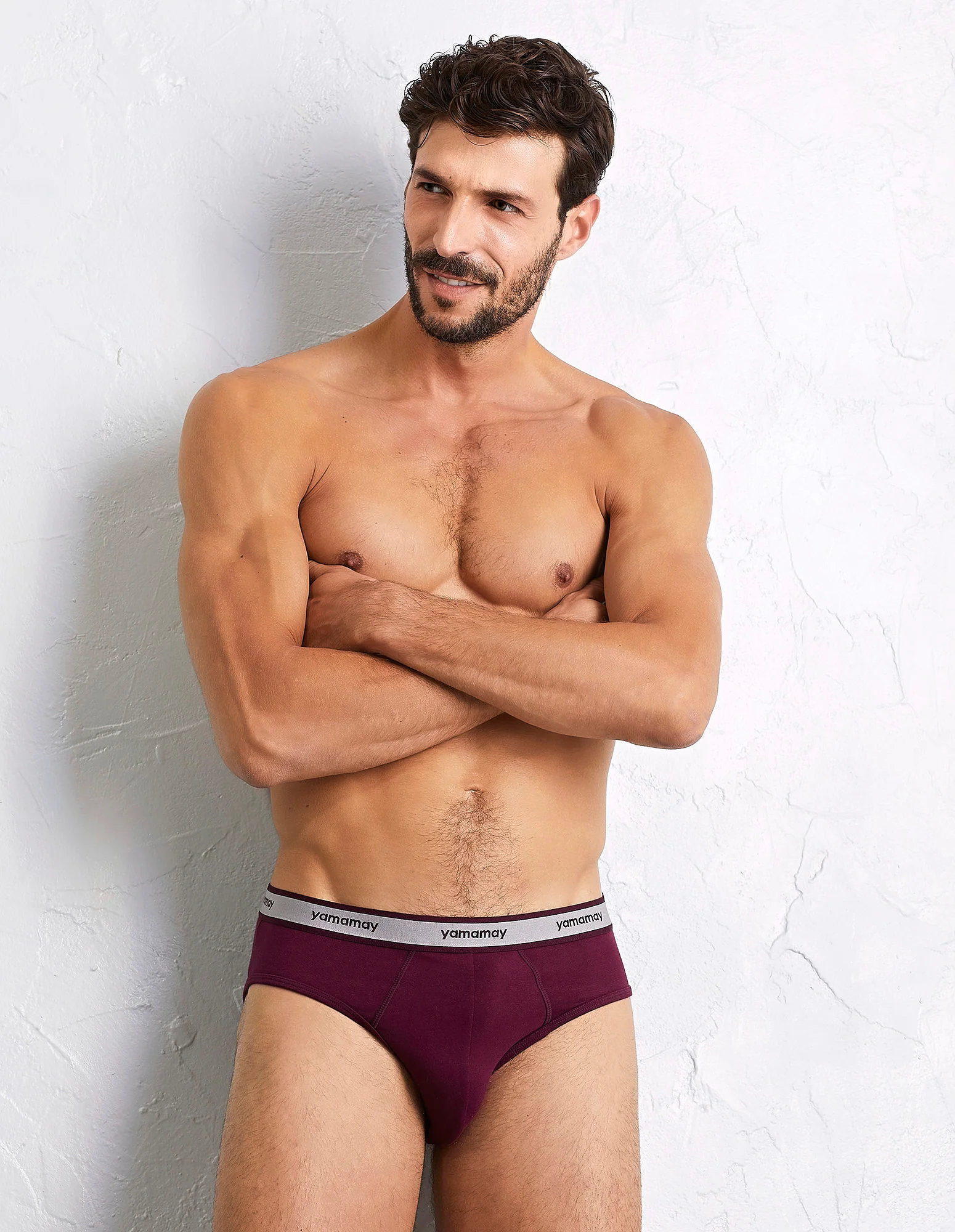 Slip tinta unita in jersey elasticizzato con elastico a contrasto New Fashion Color - Image 21