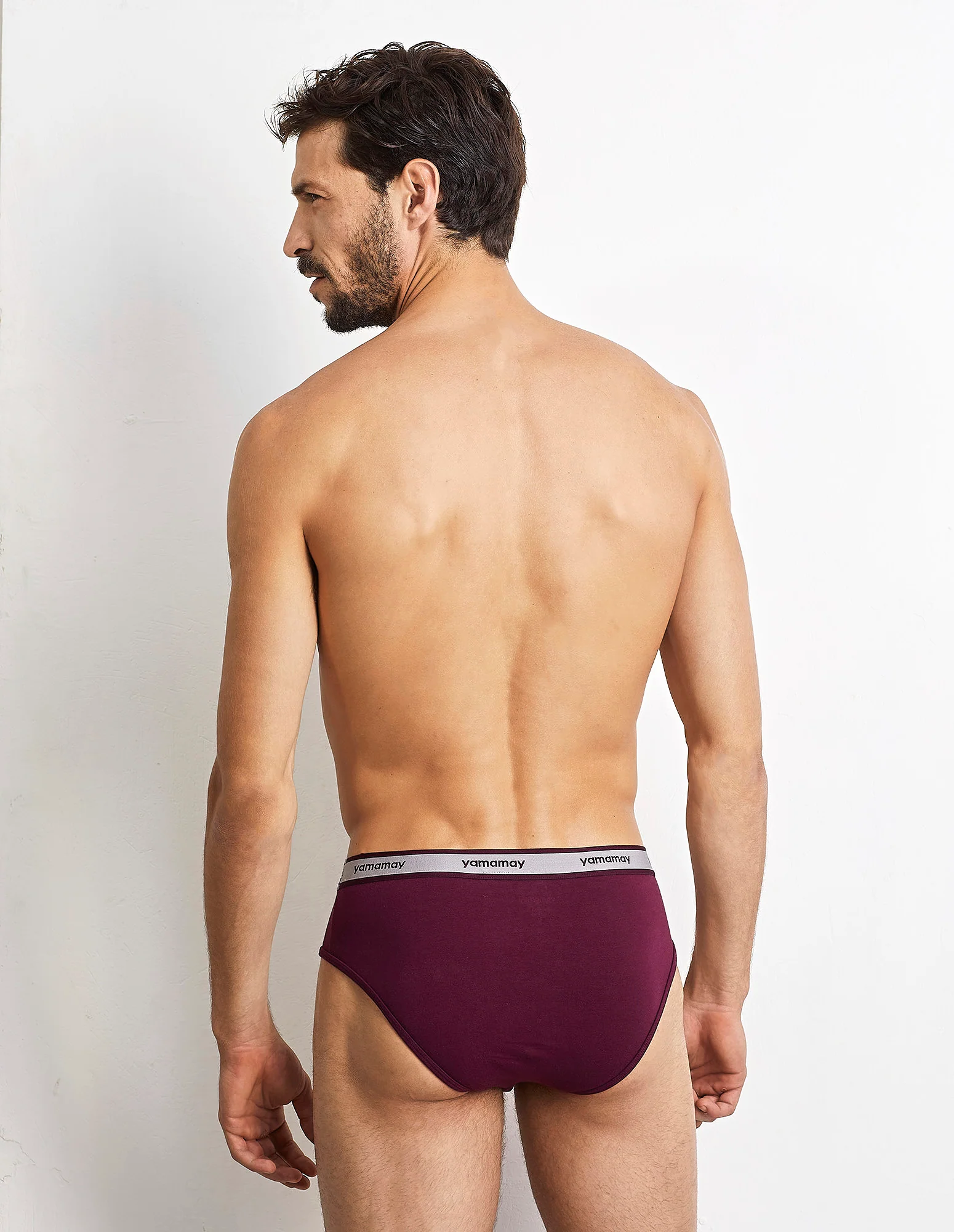 Slip tinta unita in jersey elasticizzato con elastico a contrasto New Fashion Color - Image 23