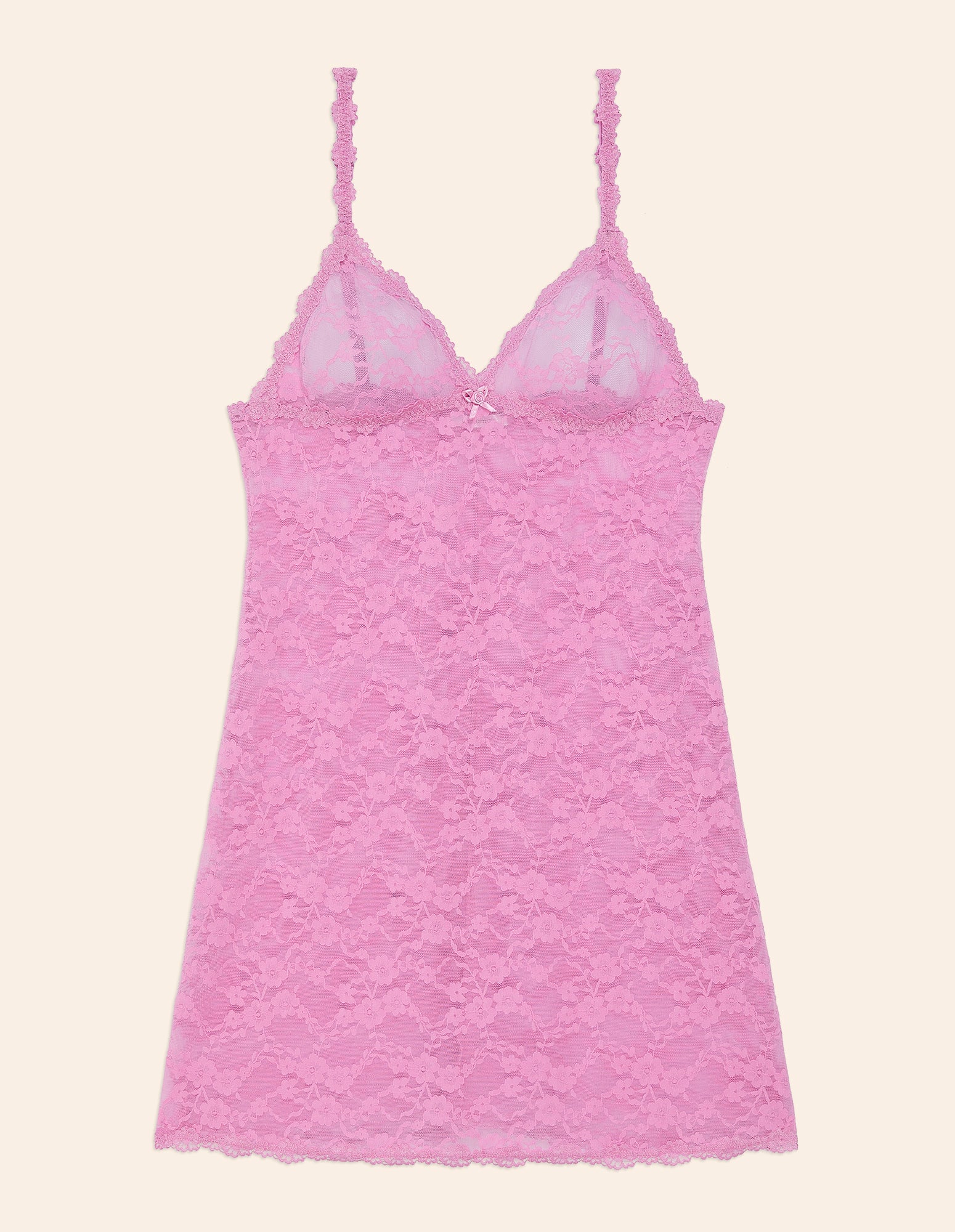 Sottoveste semi-trasparente in pizzo Fancy Lace - Image 10
