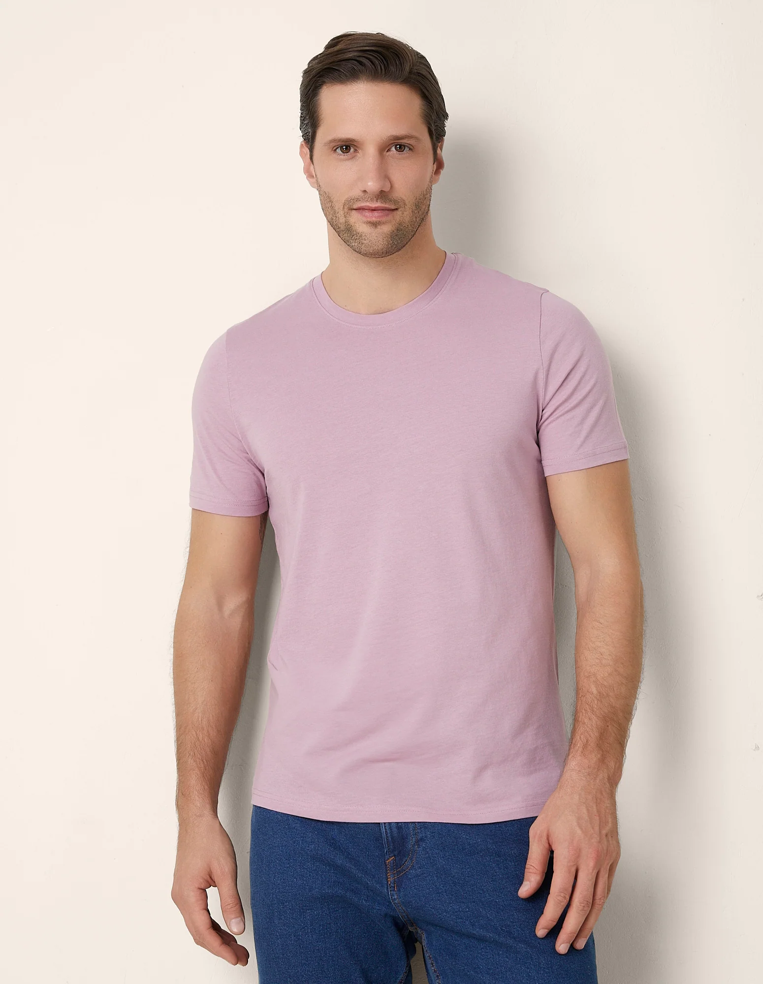 T-shirt girocollo in cotone Daily Loungewear - Image 8