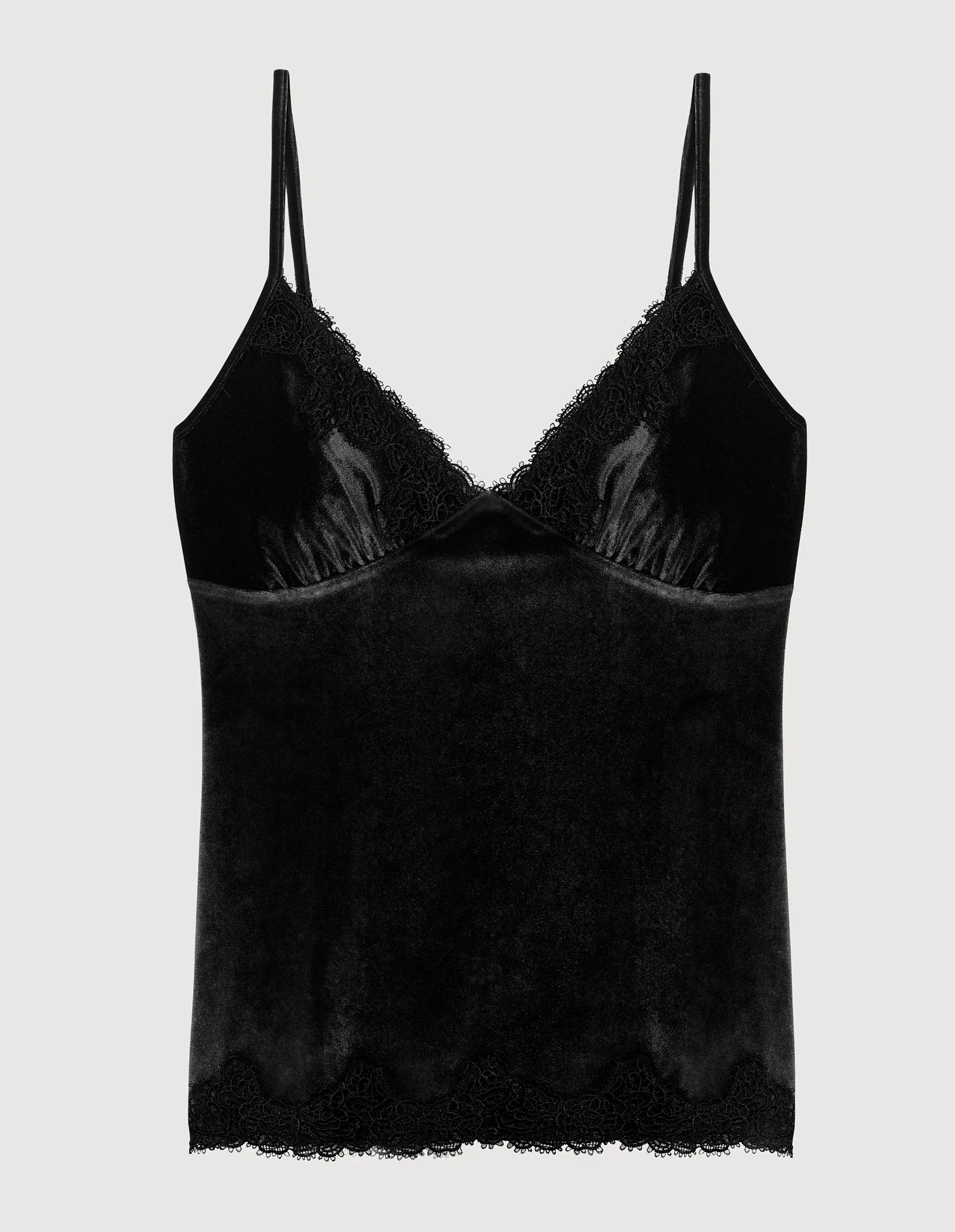 Top in velluto Velvet Party - Image 10