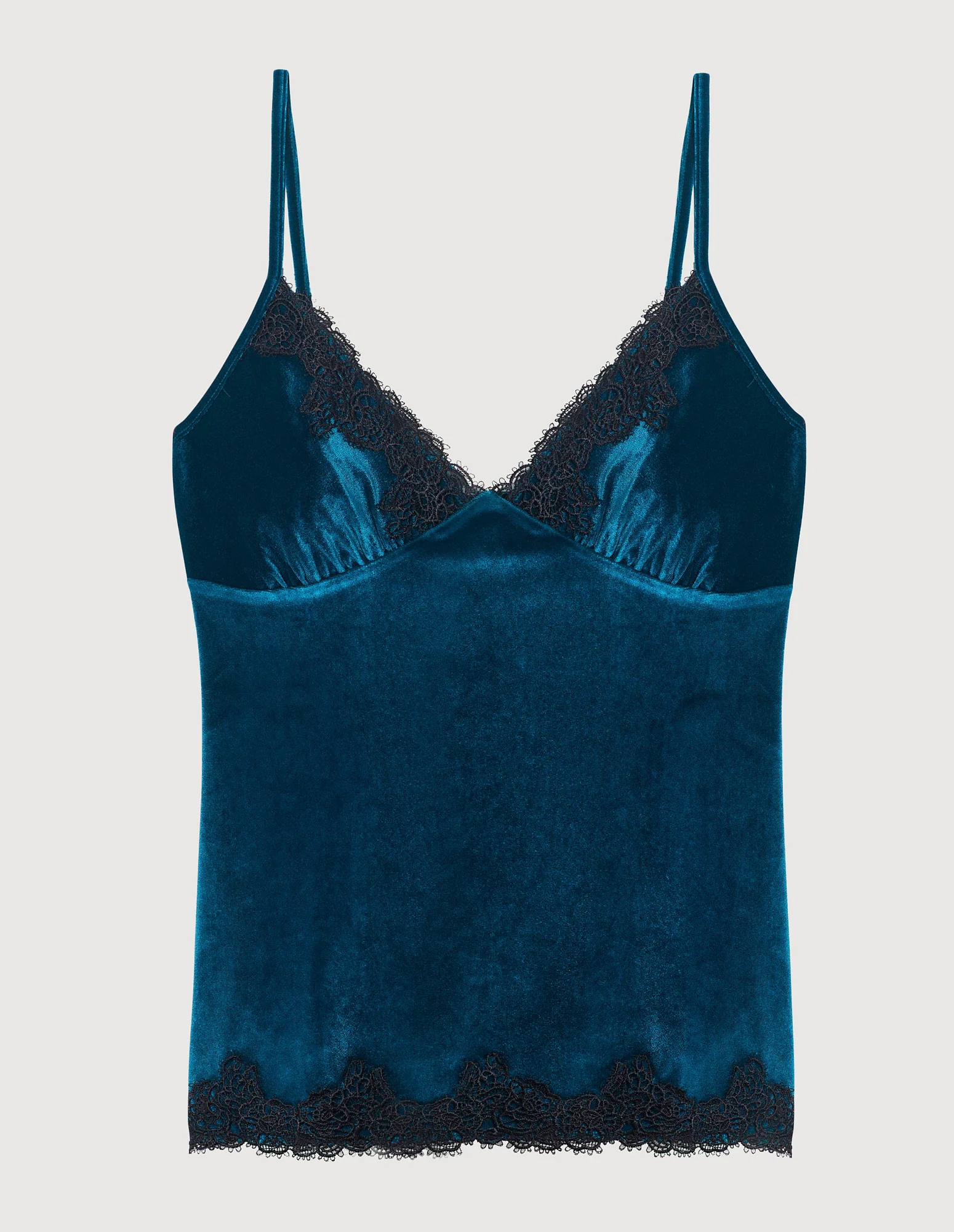 Top in velluto Velvet Party - Image 5