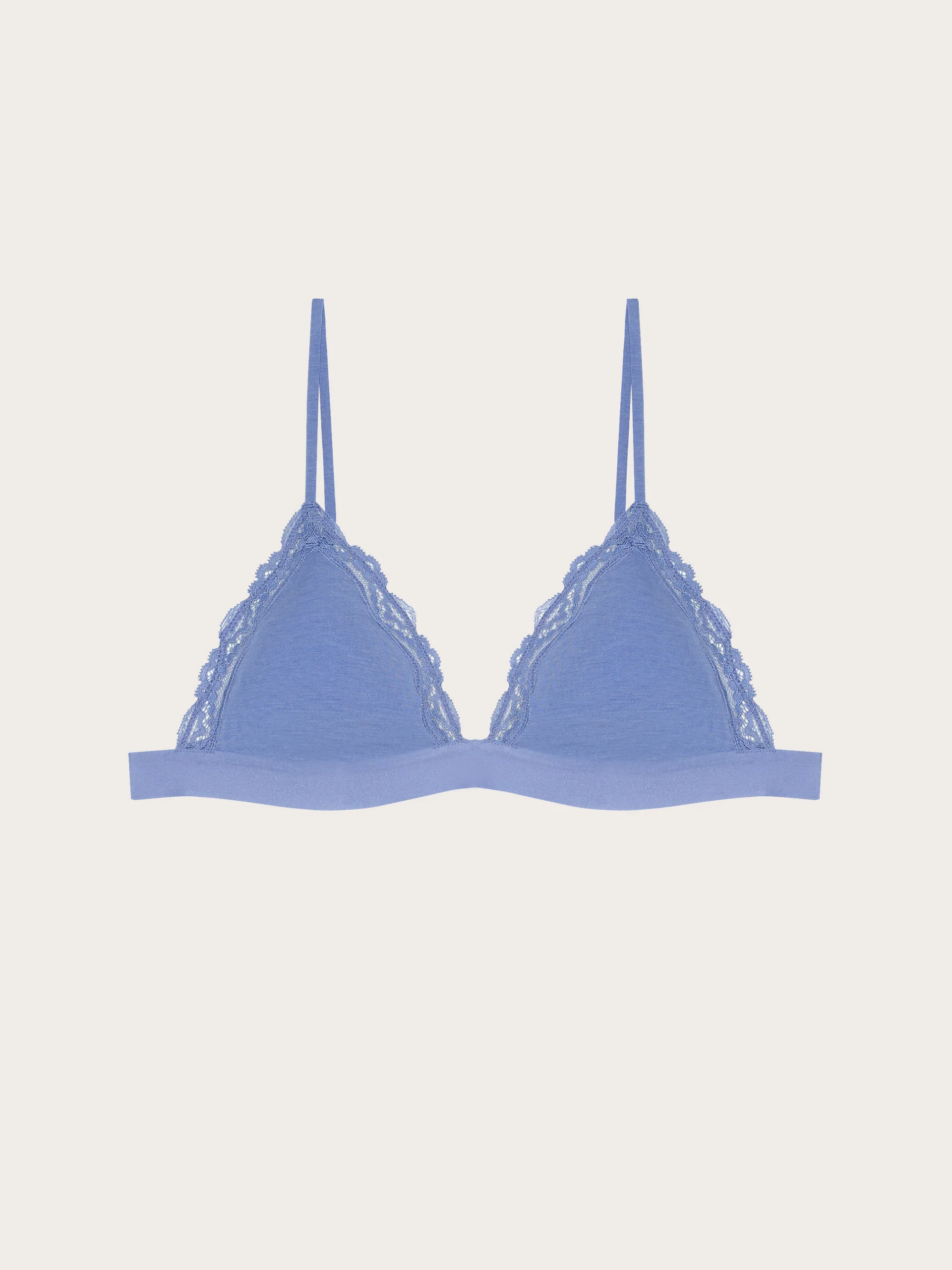 Triangolo sfoderato senza ferretto in TENCEL™ Modal con seta - Image 4